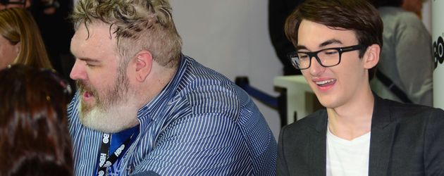 Kristian Nairn und Isaac Hempstead-Wright Kristian Nairn und Isaac Hempstead-Wright