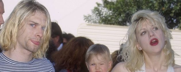 Courtney Love, Frances Bean und Kurt Cobain Courtney Love, Frances Bean und Kurt Cobain