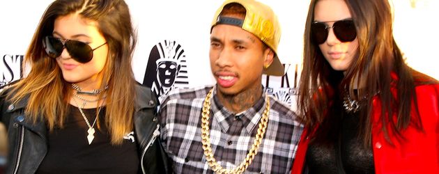 Tyga, Kylie Jenner und Kendall Jenner Tyga, Kylie Jenner und Kendall Jenner