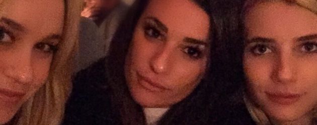 Emma Roberts und Lea Michele Emma Roberts und Lea Michele