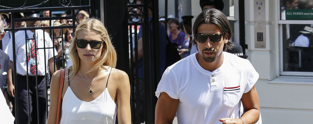 Sami Khedira und Lena Gercke Sami Khedira und Lena Gercke