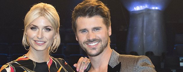 Lena Gercke und Thore Schölermann im TVOG-Studio Lena Gercke und Thore Schölermann im TVOG-Studio