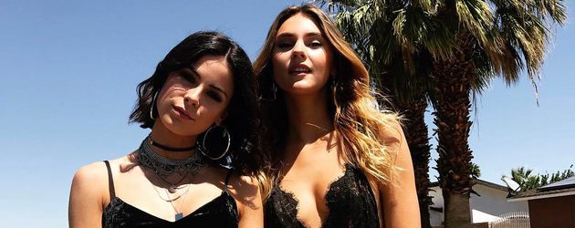 Lena Meyer-Landrut und Stefanie Giesinger Lena Meyer-Landrut und Stefanie Giesinger