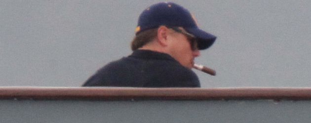 Leonardo DiCaprio mit Zigarre Leonardo DiCaprio mit Zigarre