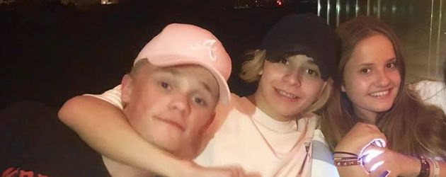 Die Jungs von Bars and Melody mit Davina Geiss und einer Freundin Die Jungs von Bars and Melody mit Davina Geiss und einer Freundin