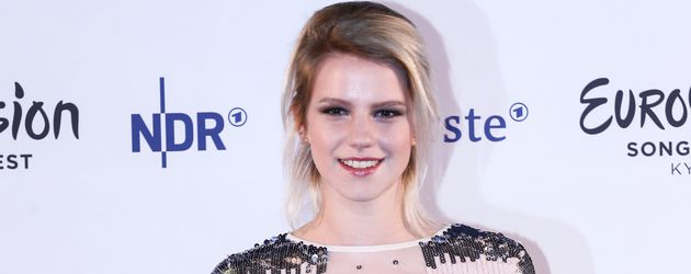 Levina bei der Pressekonferenz von "Eurovision Song Contest – Unser Song" in Köln 2017 Levina bei der Pressekonferenz von "Eurovision Song Contest – Unser Song" in Köln 2017