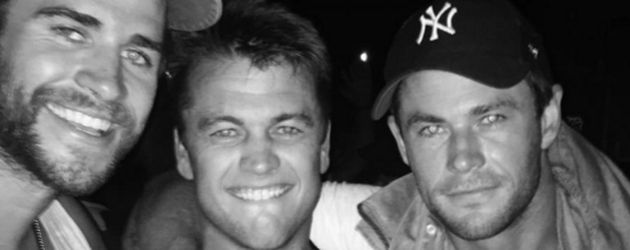 Liam Hemsworth, Chris Hemsworth und Luke Hemsworth Liam Hemsworth, Chris Hemsworth und Luke Hemsworth