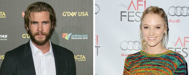 Liam Hemsworth und Maika Monroe Liam Hemsworth und Maika Monroe