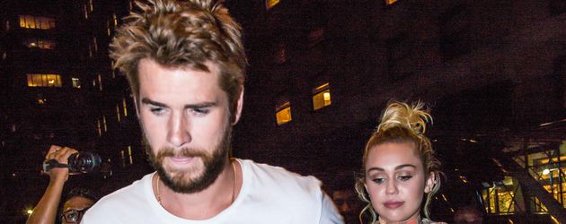 Liam Hemsworth und Miley Cyrus in New York Liam Hemsworth und Miley Cyrus in New York