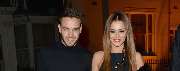 Liam Payne und Cheryl Cole beim Verlassen eines Restaurants in Belgravia Liam Payne und Cheryl Cole beim Verlassen eines Restaurants in Belgravia
