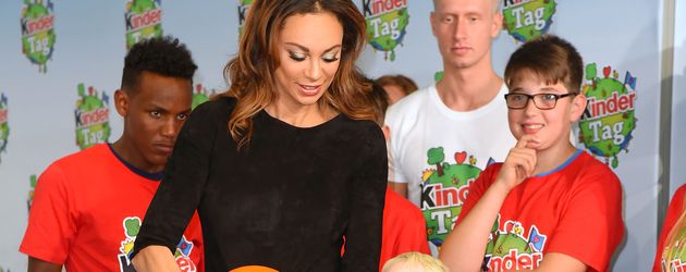 Lilli Becker mit ihrem Sohn Amadeus beim "Kindertag" in Köln Lilli Becker mit ihrem Sohn Amadeus beim "Kindertag" in Köln