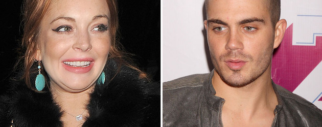 Lindsay Lohan und Max George Lindsay Lohan und Max George