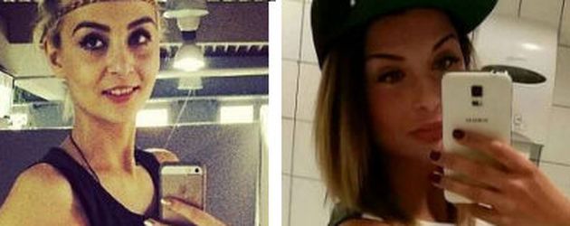 Lisa G. im Jahr 2014 und 2016 Lisa G. im Jahr 2014 und 2016