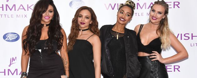 Die Band "Little Mix" beim Launch ihres Parfums in Thurrock Die Band "Little Mix" beim Launch ihres Parfums in Thurrock