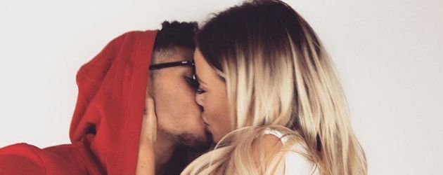 Liz Kaeber knutscht ihren Ex-Freund Raffaele Liz Kaeber knutscht ihren Ex-Freund Raffaele