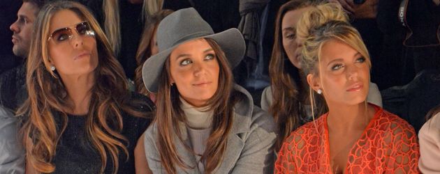 Sylvie van der Vaart, Katie Holmes und Liz Hurley Sylvie van der Vaart, Katie Holmes und Liz Hurley