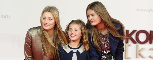 Luna, Emma und Lilli Schweiger bei einer Premiere Luna, Emma und Lilli Schweiger bei einer Premiere