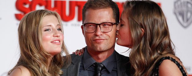 Luna, Til und Lilli Schweiger bei einer Premiere Luna, Til und Lilli Schweiger bei einer Premiere