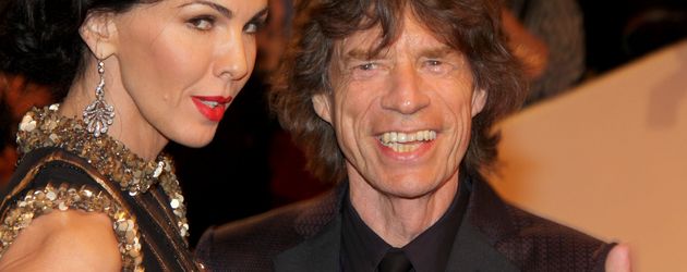 Mick Jagger und L'Wren Scott Mick Jagger und L'Wren Scott