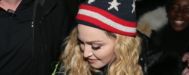 Madonna im November 2016 in einem Park in New York Madonna im November 2016 in einem Park in New York