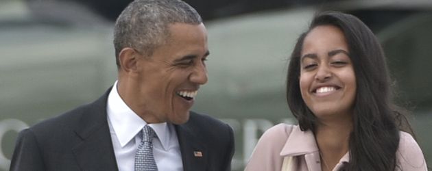 Barack Obama und Malia Obama Barack Obama und Malia Obama