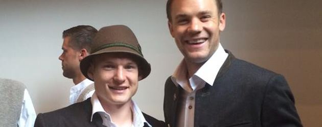 Manuel Neuer und Sebastian Rode Manuel Neuer und Sebastian Rode