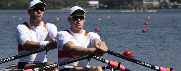 Marcel Hacker (l.) und Stephan Krüger bei den Men's Double Sculls (Olympia 2016) Marcel Hacker (l.) und Stephan Krüger bei den Men's Double Sculls (Olympia 2016)