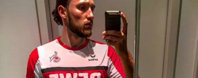 Marco Höger im "1. FC Köln"-Trikot Marco Höger im "1. FC Köln"-Trikot