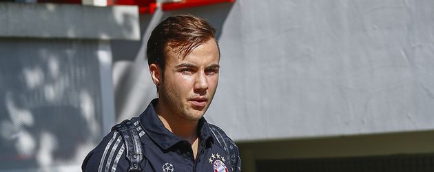 Mario Götze unterwegs in München Mario Götze unterwegs in München