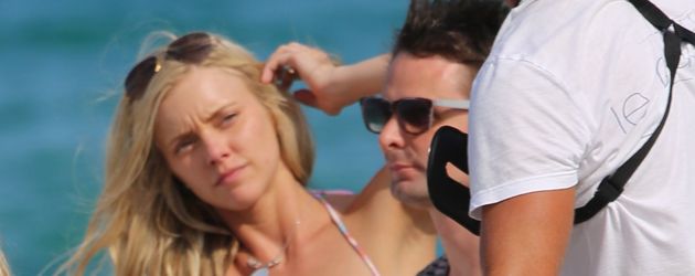 Matthew Bellamy und Elle Evans Matthew Bellamy und Elle Evans