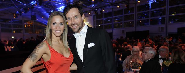 Melissa Thiem und Sven Hannawald bei der German Sports Gala 2016 Melissa Thiem und Sven Hannawald bei der German Sports Gala 2016