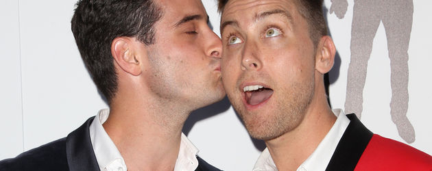 Lance Bass und Michael Turchin Lance Bass und Michael Turchin