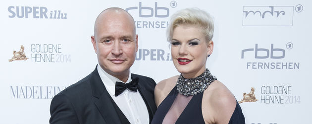 Melanie Müller und Mike Blümer bei der Goldenen Henne Melanie Müller und Mike Blümer bei der Goldenen Henne
