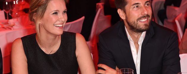 Monica Ivancan und ihr Ehemann Christian auf der "Golden Racket"-Gala Monica Ivancan und ihr Ehemann Christian auf der "Golden Racket"-Gala