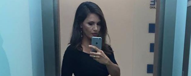 Nazan Eckes mit Babybauch im Juli 2016 Nazan Eckes mit Babybauch im Juli 2016