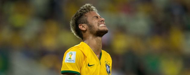 Neymar Jr. bei der Fußball-WM 2014 Neymar Jr. bei der Fußball-WM 2014
