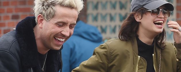 Nick Grimshaw und Pixie Geldof beim Glastonbury Festival 2016 Nick Grimshaw und Pixie Geldof beim Glastonbury Festival 2016