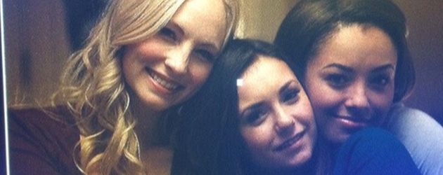 Nina Dobrev, Candice Accola und Kat Graham Nina Dobrev, Candice Accola und Kat Graham