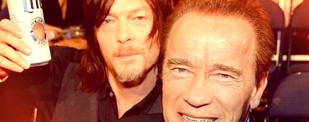 Arnold Schwarzenegger und Norman Reedus Arnold Schwarzenegger und Norman Reedus