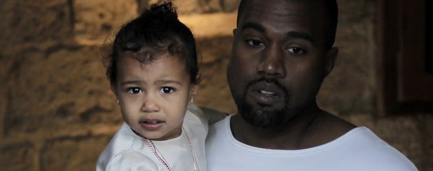 Kanye West und North West Kanye West und North West