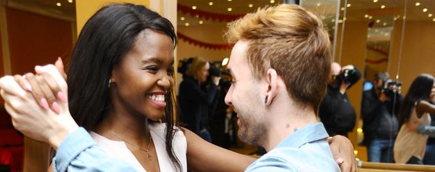 Daniel Küblböck und Otlile Mabuse Daniel Küblböck und Otlile Mabuse