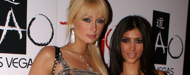 Kim Kardashian und Paris Hilton Kim Kardashian und Paris Hilton