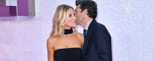 Jillian Fink und Patrick Dempsey bei der Premiere von "'Bridget Jones's Baby" in London Jillian Fink und Patrick Dempsey bei der Premiere von "'Bridget Jones's Baby" in London