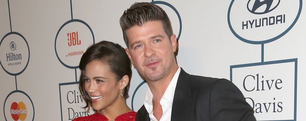 Paula Patton und Robin Thicke Paula Patton und Robin Thicke