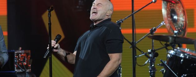 Phil Collins bei den US Open Tennis Championships Phil Collins bei den US Open Tennis Championships