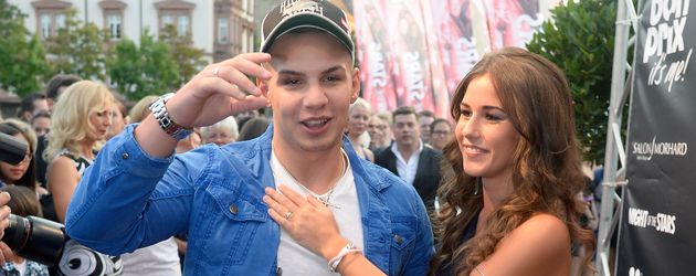 Pietro und Sarah Lombardi bei der Night of the Stars 2013 Pietro und Sarah Lombardi bei der Night of the Stars 2013