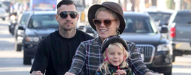 Pink, Carey Hart und Willow Hart Pink, Carey Hart und Willow Hart
