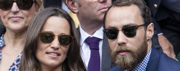 Pippa Middleton und James Middleton beim Grand Slam Turnier in Wimbledon 2016 Pippa Middleton und James Middleton beim Grand Slam Turnier in Wimbledon 2016