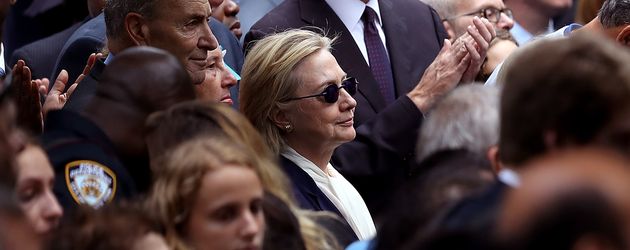 Politikerin Hillary Clinton am 9.September 2016 in New York City Politikerin Hillary Clinton am 9.September 2016 in New York City