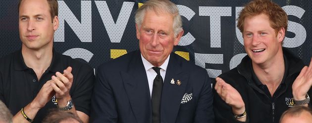 Prinz Harry, Prinz William und Prinz Charles Prinz Harry, Prinz William und Prinz Charles